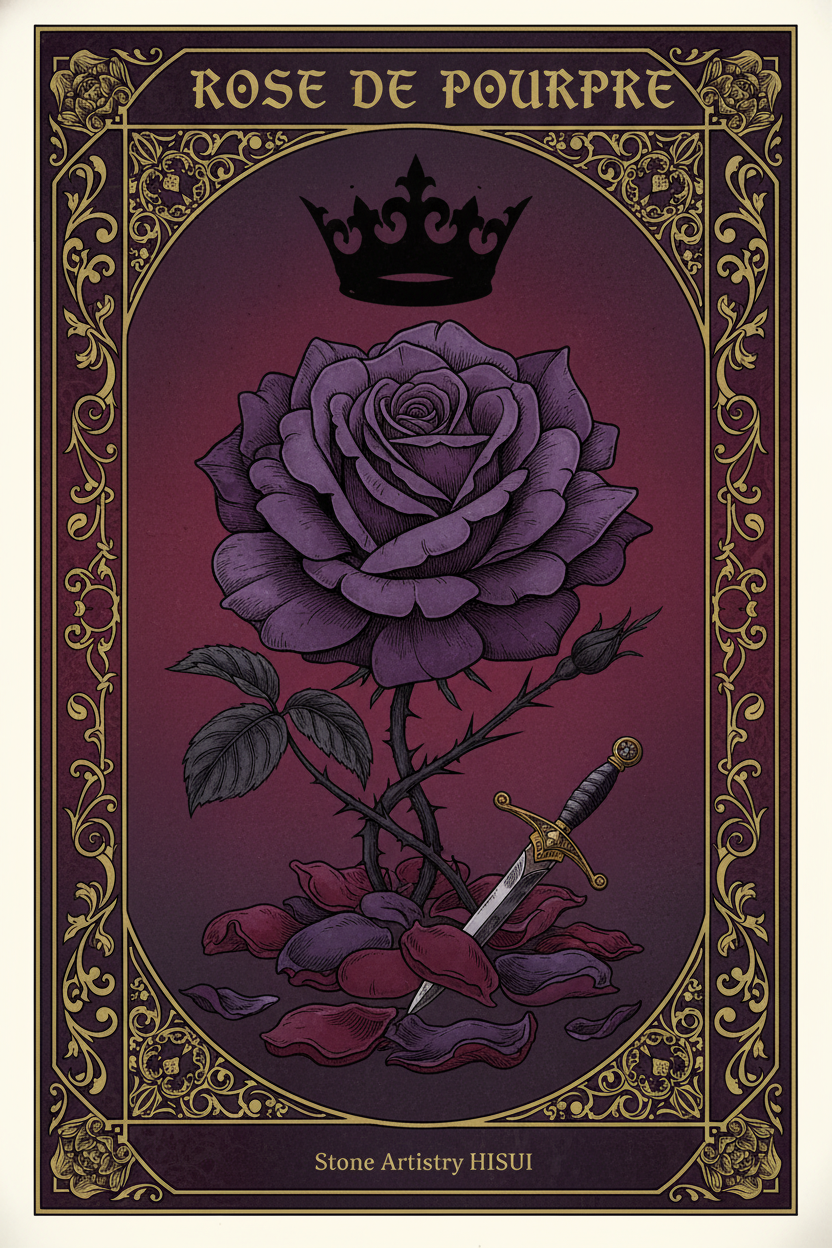 紫の薔薇