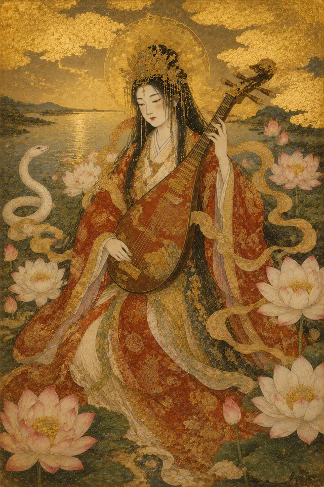 弁財天 — 大和絵 emaki