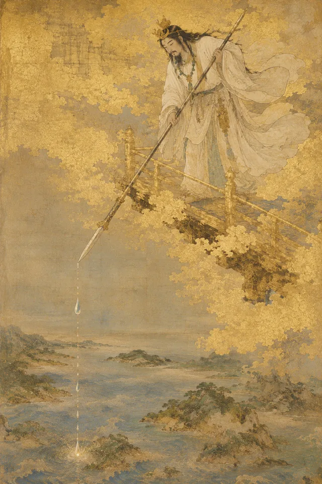 伊邪那岐 — 大和絵 emaki
