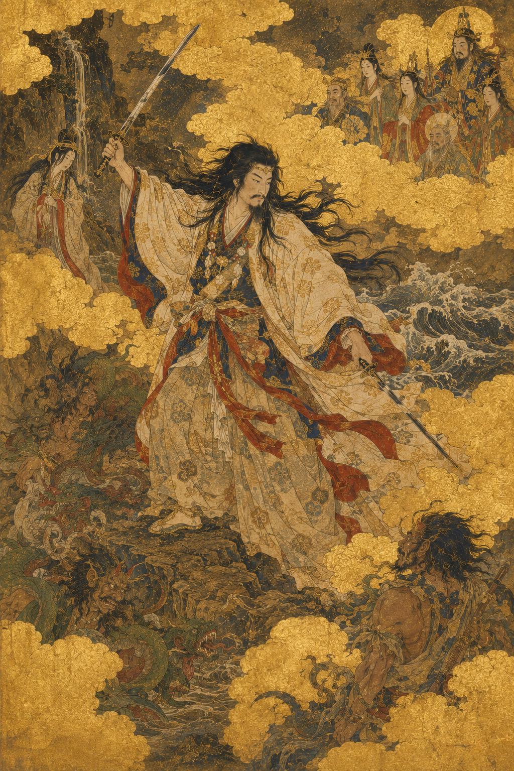 須佐之男命 大和絵 emaki