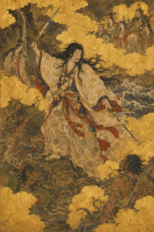 須佐之男命 大和絵 emaki